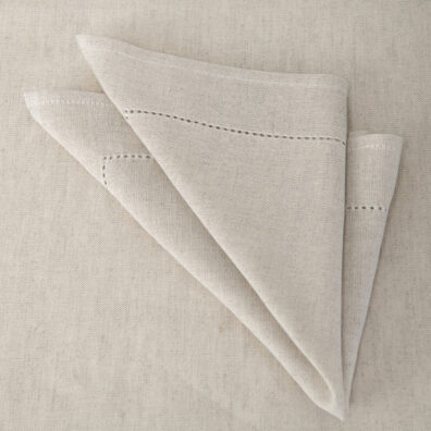 Linen cotton beige napkin