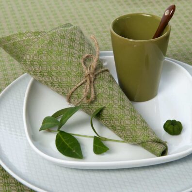 TONY green napkin