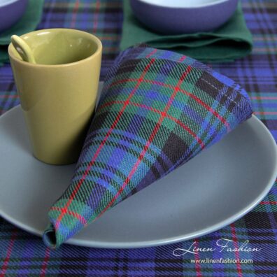 KARO blue napkin