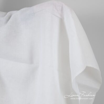 Off-white linen fabric, perfect for clothes and home textile