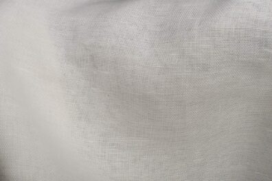 Heavy panama off-white linen fabric