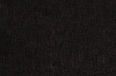 Black linen fabric