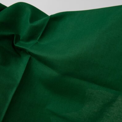 Emerald green linen cotton fabric product photo