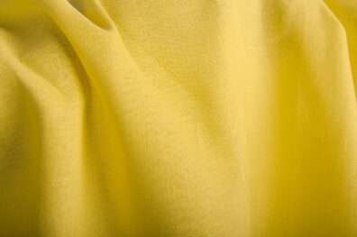 Bright yellow linen cotton fabric