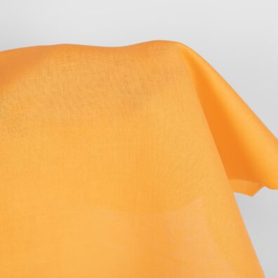 Bright yellow fabric product photo