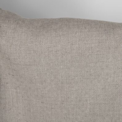 Natural linen fabric in an openwork pattern product photo