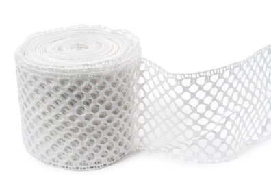 Off-white linen lace No. 40