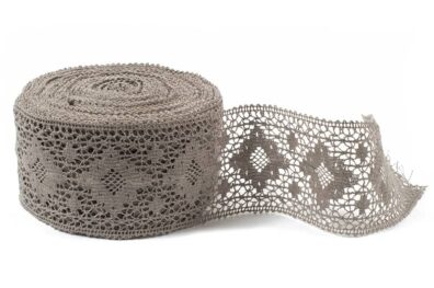 Natural linen lace No. 27
