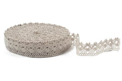 Natural linen lace No. 8