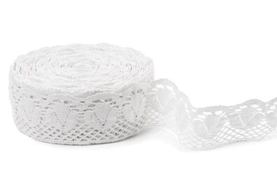 Off-white linen lace No. 45