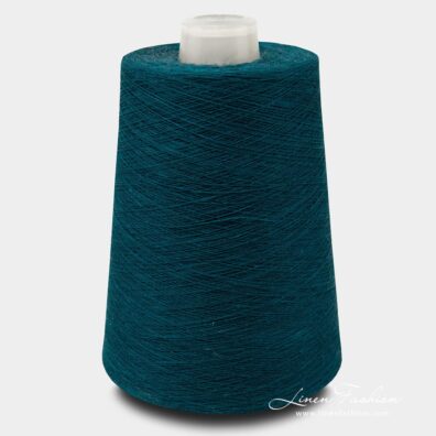 Linen Yarns In Dark Turquoise - 13(2)