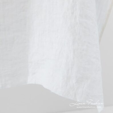 Off white 100% linen fabric, washed.