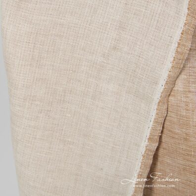 Double sided light brown fabric.