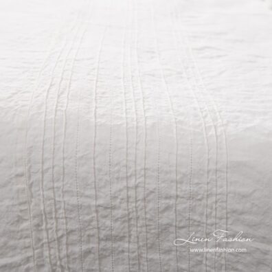 100% linen fabric flamingo bed linen.