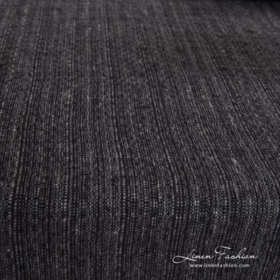 100% linen charcoal grey tablecloth.