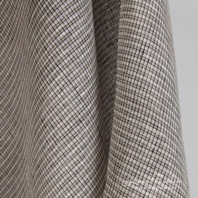 Hazel linen fabric transparent