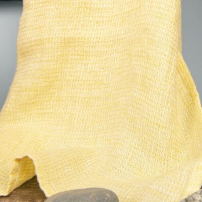 PURO yellow linen towel