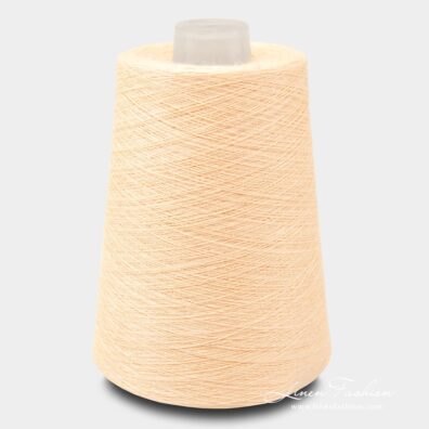 Linen yarns in cream color - 6(2)