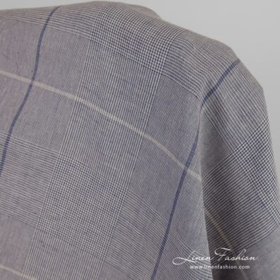 Linen cotton fabric for bedding, curtains, tablecloths and clothes