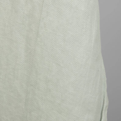 Bluish green linen cotton fabric, perfect for clothes and home textile