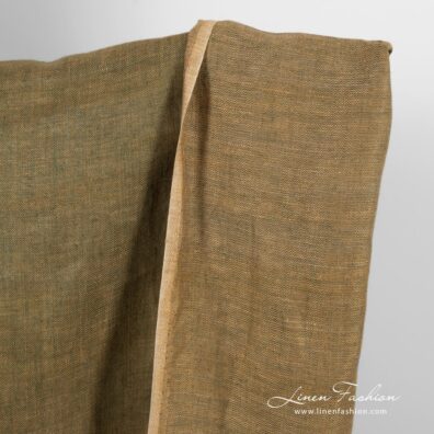 Double-sided linen fabric