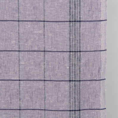 linen towel fabric violet checks for towels