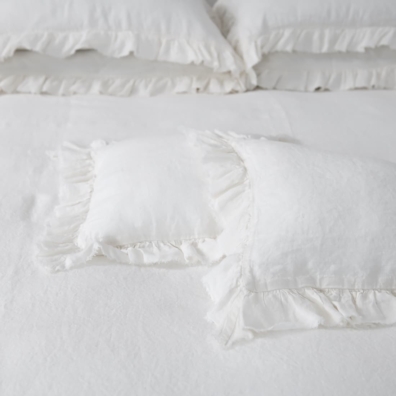 off white linen cushion covers