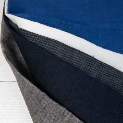 set of linen fabric cuts 624