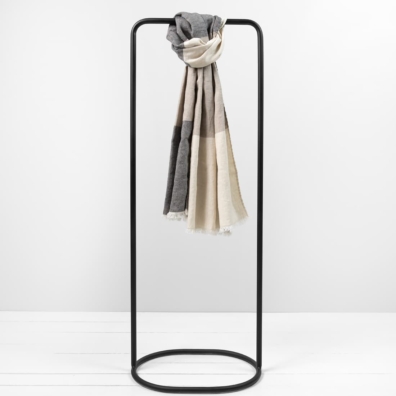 beige linen shawl