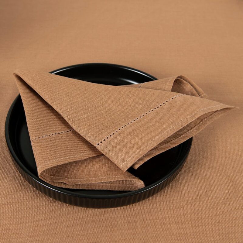 LUNA Table napkin light brown