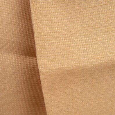 linen waffle fabric golden yellow, classic