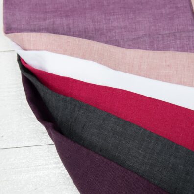 set of linen fabric cuts 672