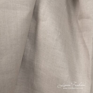 Linen fabric natural colour twill weave pattern product photo