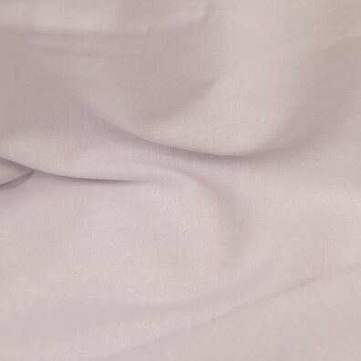 Wide linen cotton fabric lilac colour close up detail