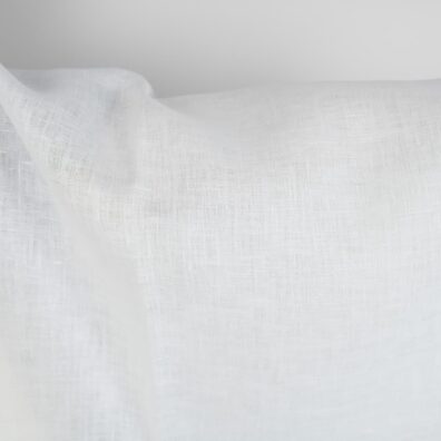 Linen fabric in plain off-white colour product photo