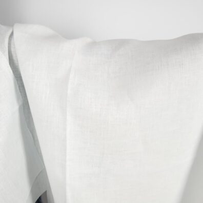 Linen fabric in illusion blue colour product photo