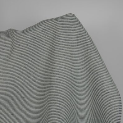 Linen fabric green-grey small pattern product photo