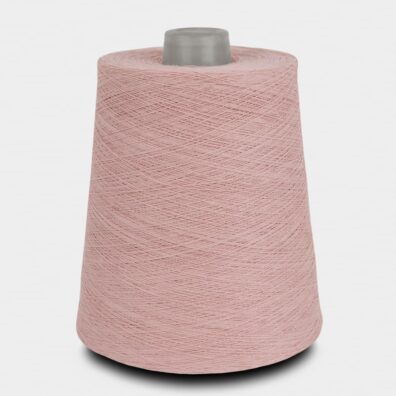 Cotton yarn pastel pink
