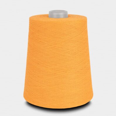 Cotton yarn yellow orange