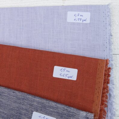 Linen Fabric Cuts, Set No.683