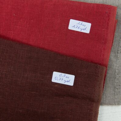 Linen Fabric Cuts, Set No. 754