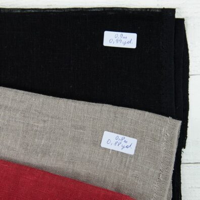 Linen Fabric Cuts, Set No. 754