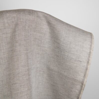 Linen fabric grey-brown and anthracite, 150cm