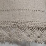 NORA Tablecloth round/oval natural linen