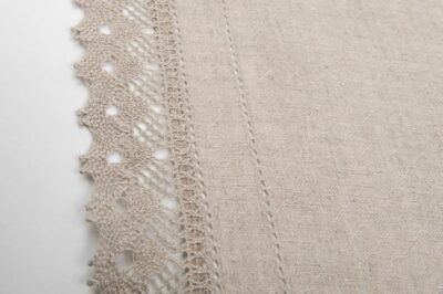 NORA Table runner natural linen