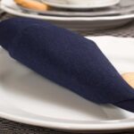 METIS Table napkin dark blue