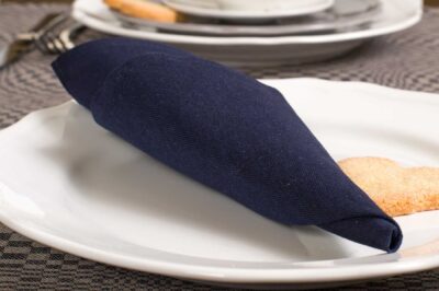 METIS Table napkin dark blue