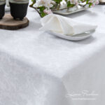 FLORA Tablecloth white