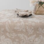 GARDA Tablecloth brown