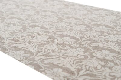 FLORA Table runner beige 3 FLORA Table runner beige